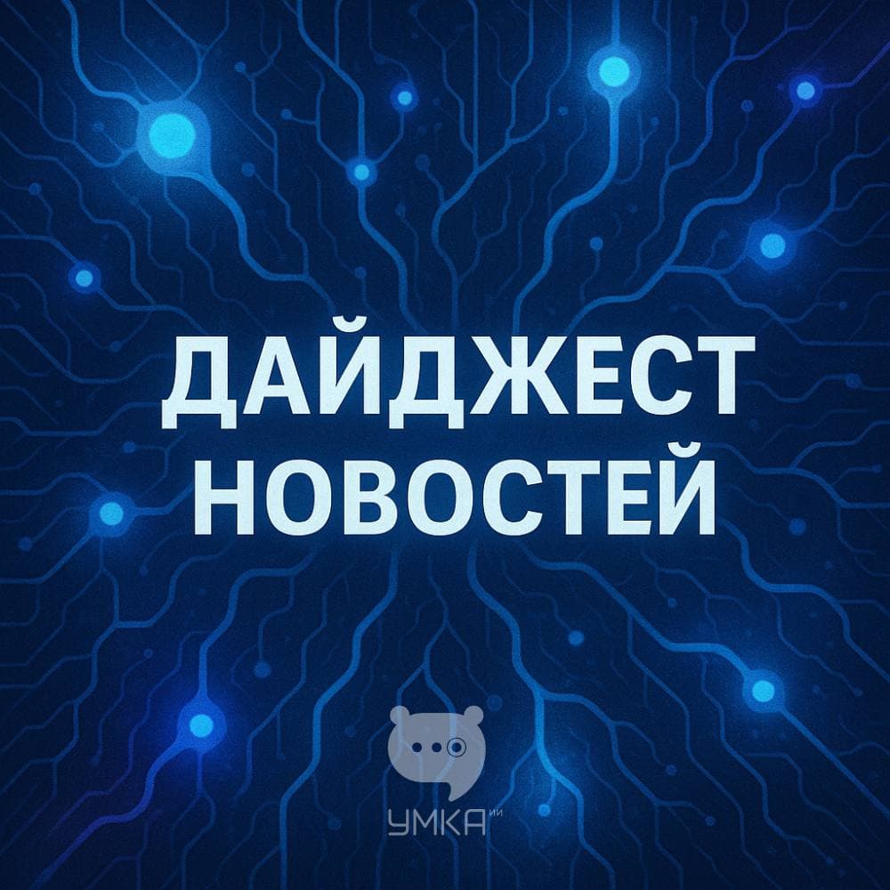 💻Пятничный дайджест от команды Умка ИИ | Умка ИИ